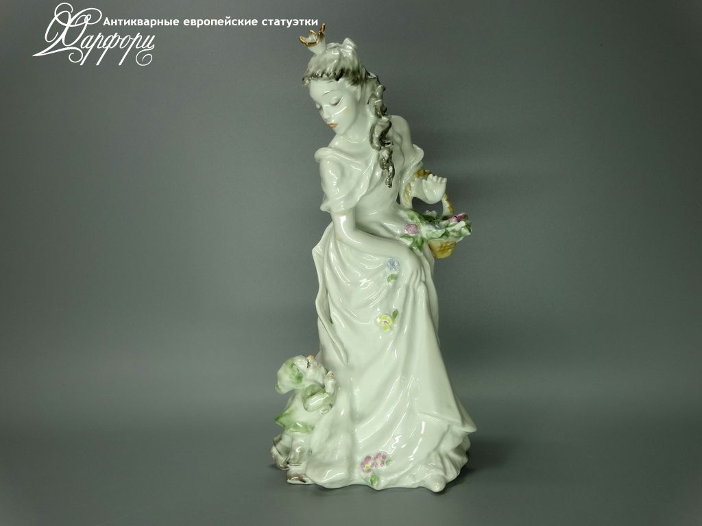 Купить фарфоровые статуэтки Rosenthal, Принцесса и гном, Германия